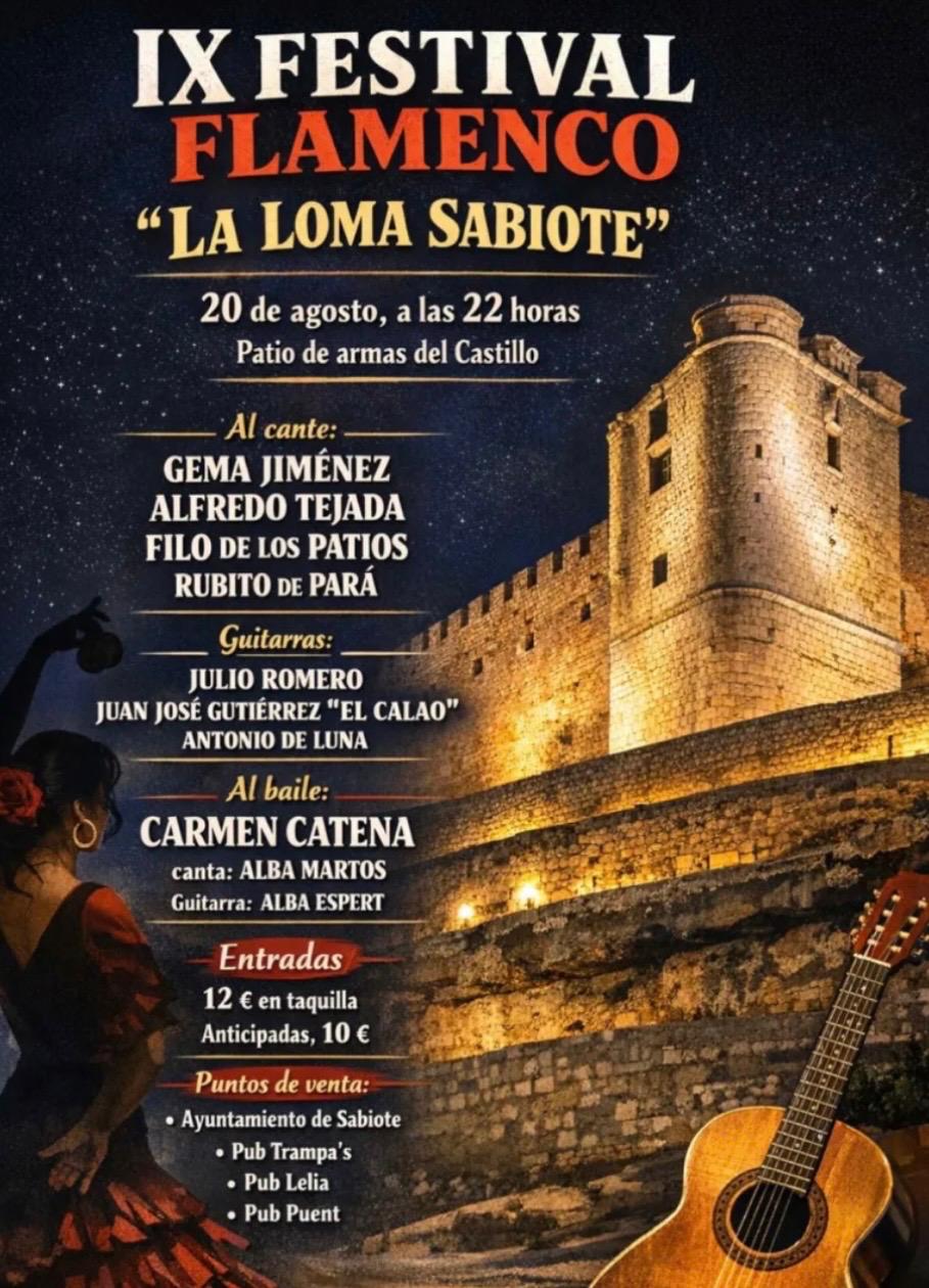 Imagen de IX Festival Flamenco "La Loma Sabiote"