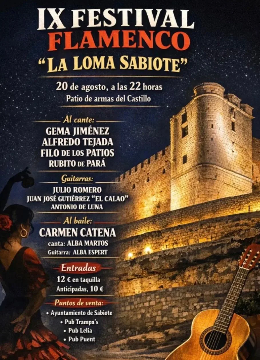 Imagen de IX Festival Flamenco "La Loma Sabiote"