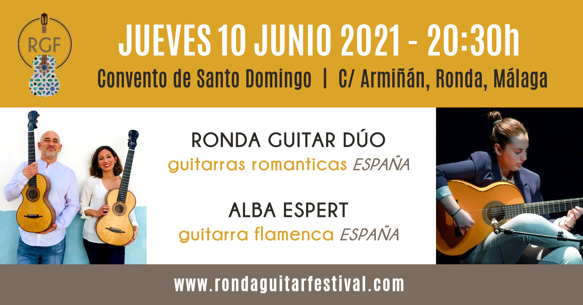 Cartel o imagen de V Festival Internacional de la Guitarra de Ronda