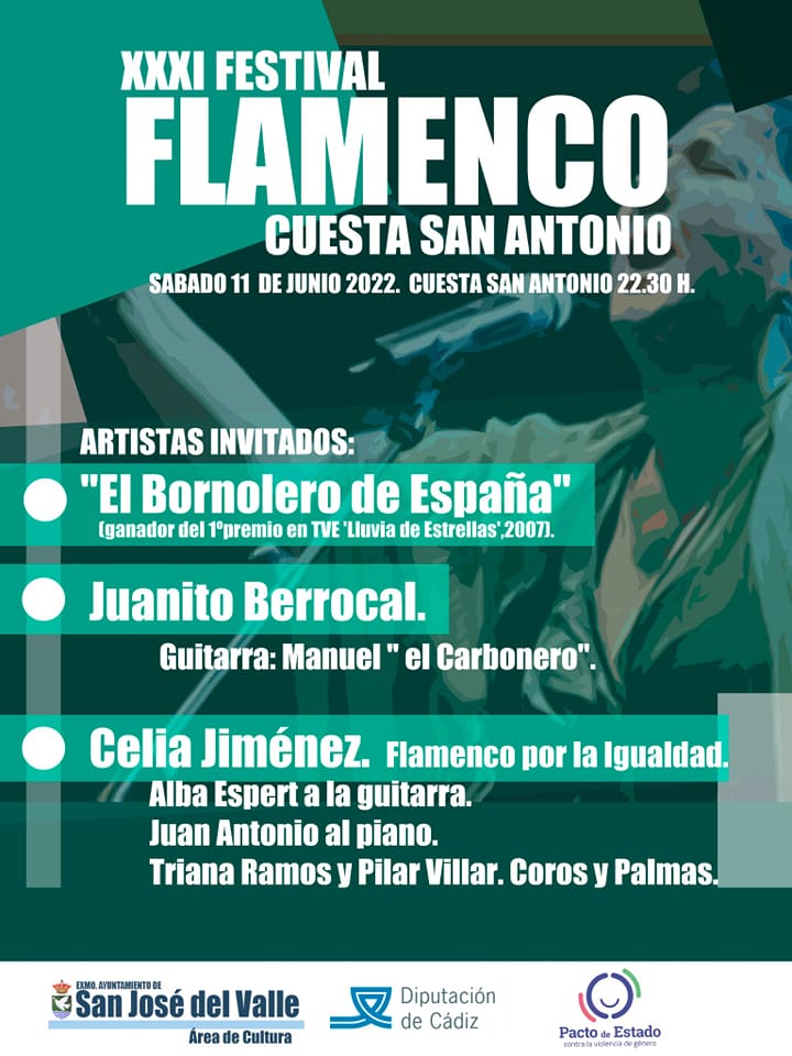 Cartel o imagen de XXXI Festival Flamenco Cuesta de San Antonio - Flamenco por la Igualdad