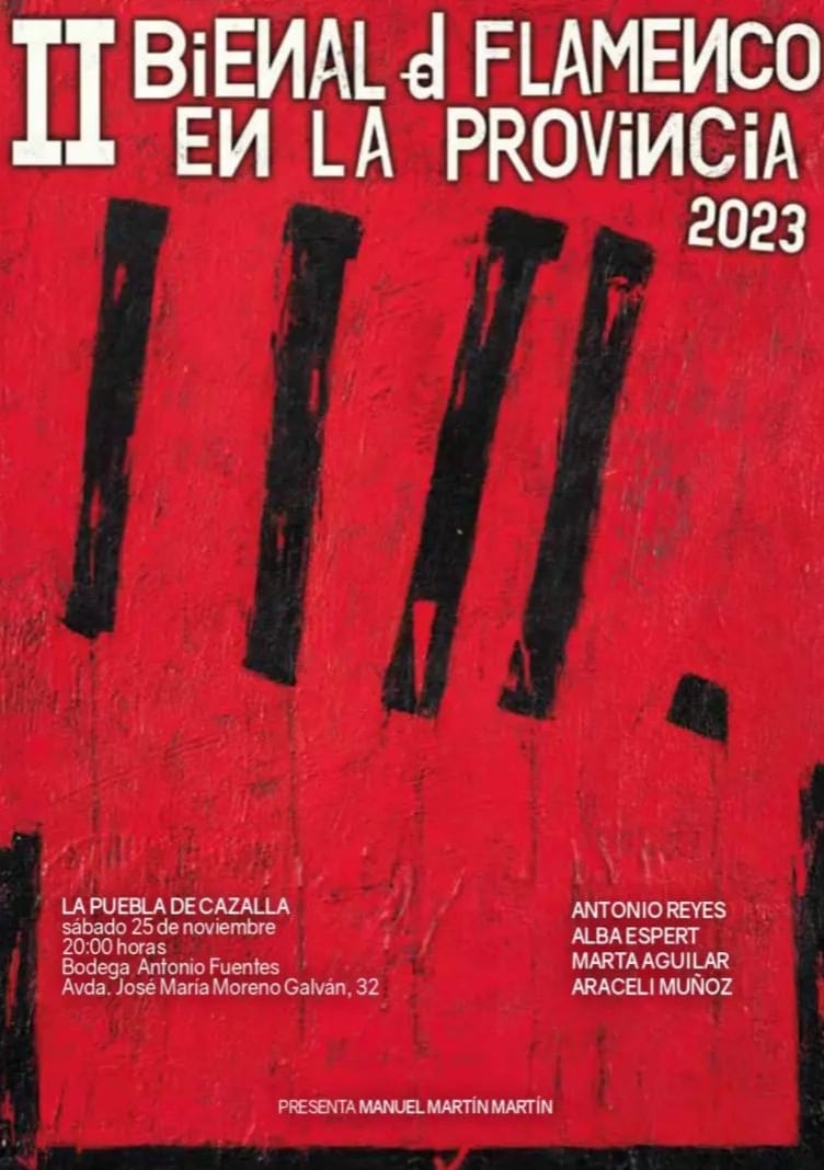 Cartel o imagen de II Bienal de Flamenco de la Provincia de Sevilla · Guitarra de Concierto