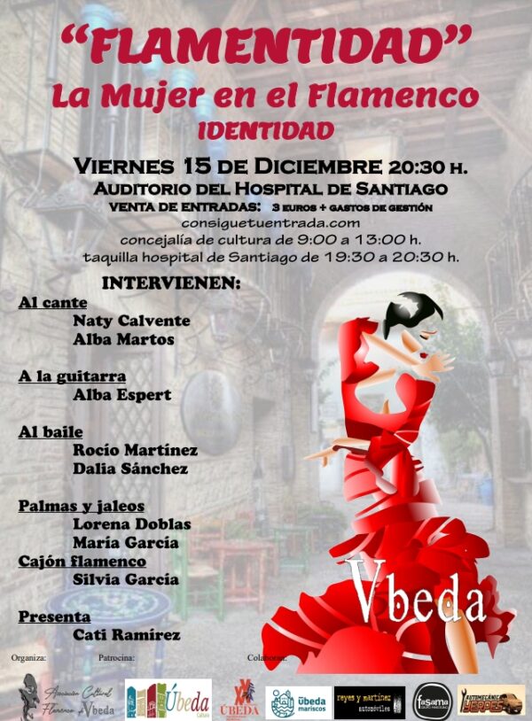 Cartel o imagen de Flamentidad - La mujer en el Flamenco - IDENTIDAD