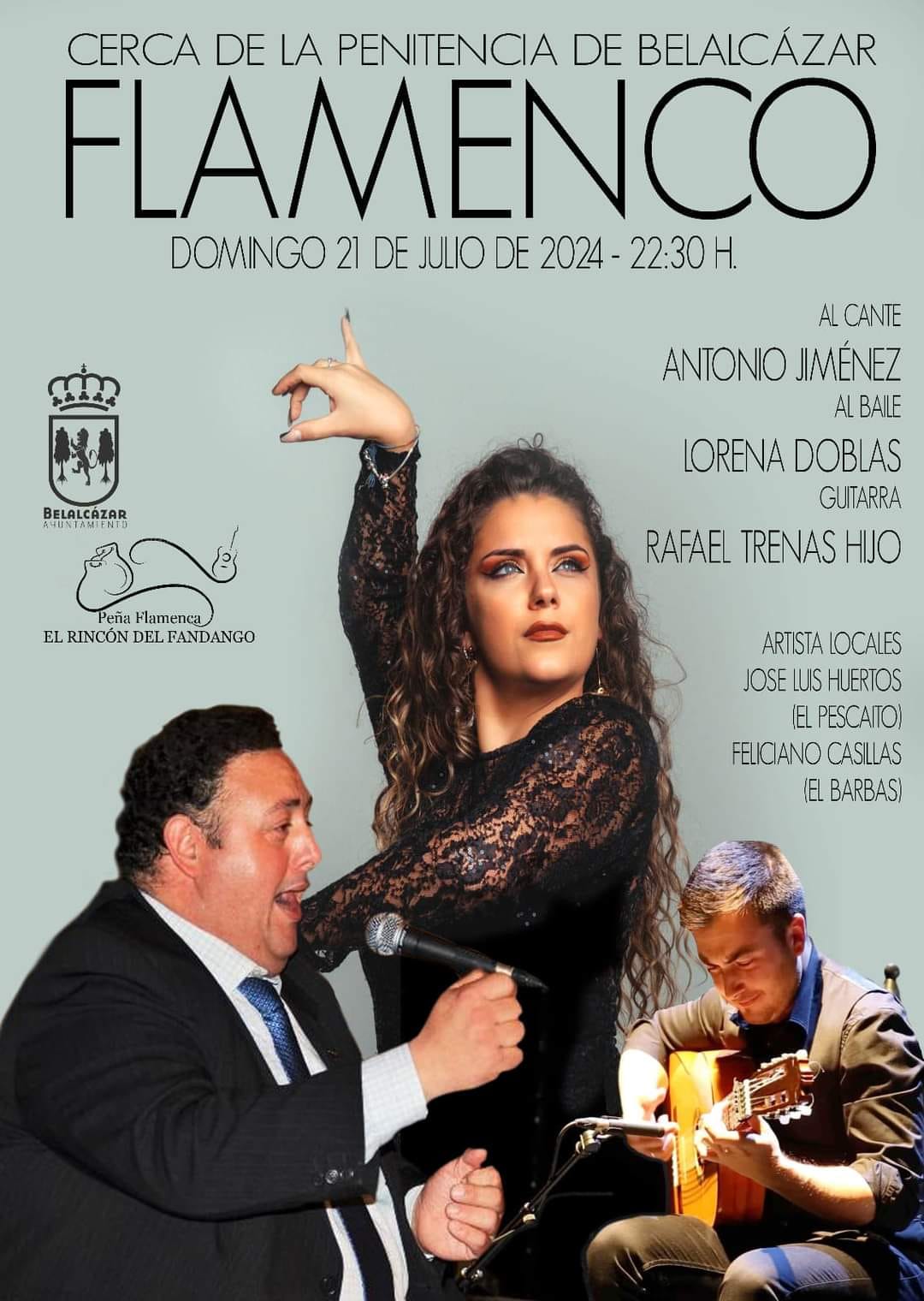 Cartel o imagen de Recital Flamenco · Acompañando el baile de Lorena Doblas