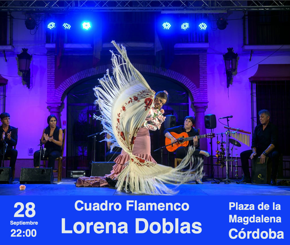 Cartel o imagen de Recital Flamenco · Acompañando el baile de Lorena Doblas