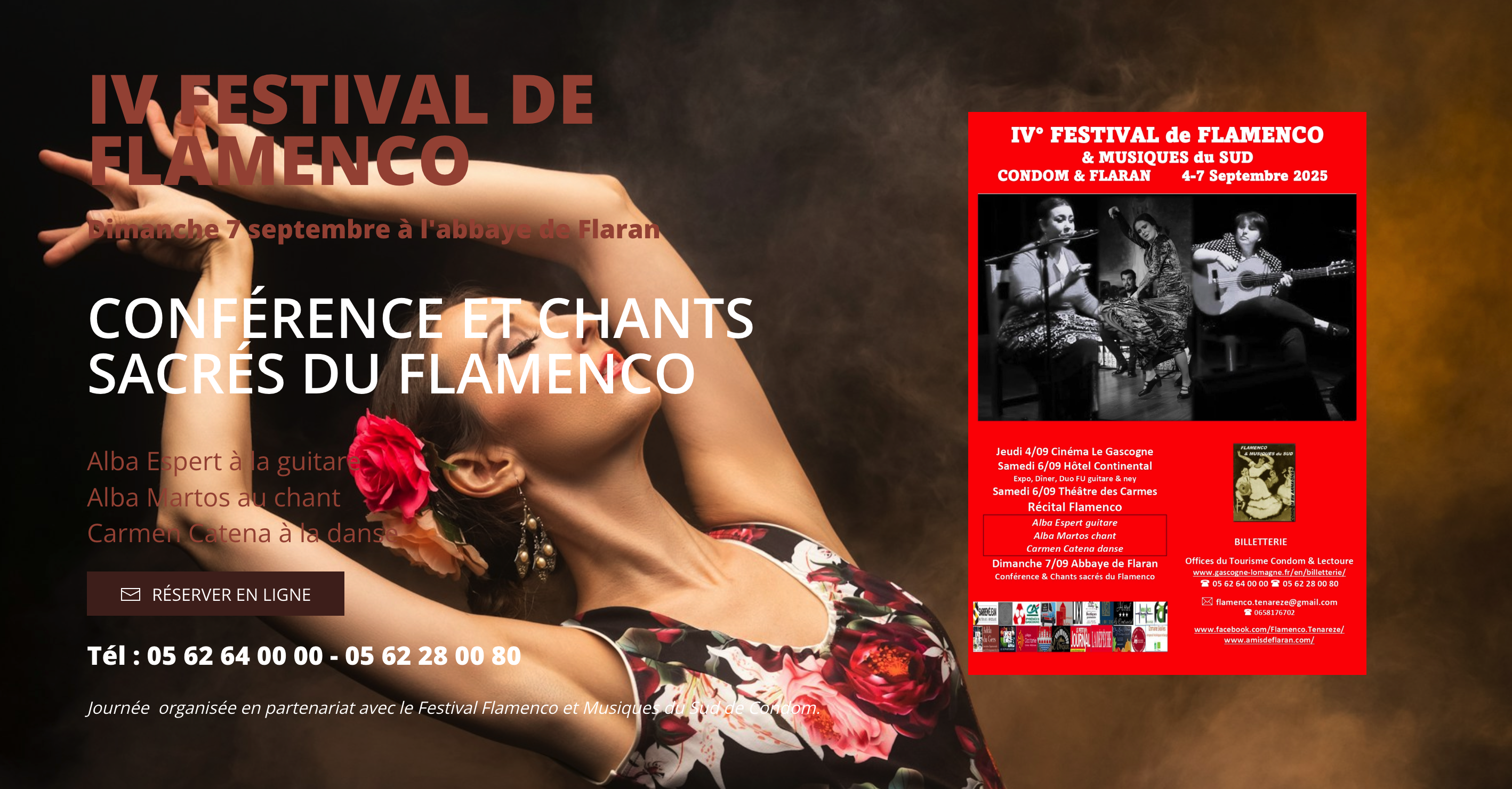 Cartel o imagen de Recital "Músicas religiosas del Flamenco" · Alba Espert (guitarra flamenca), Alba Martos (cante) y Carmen Catena (palmas)