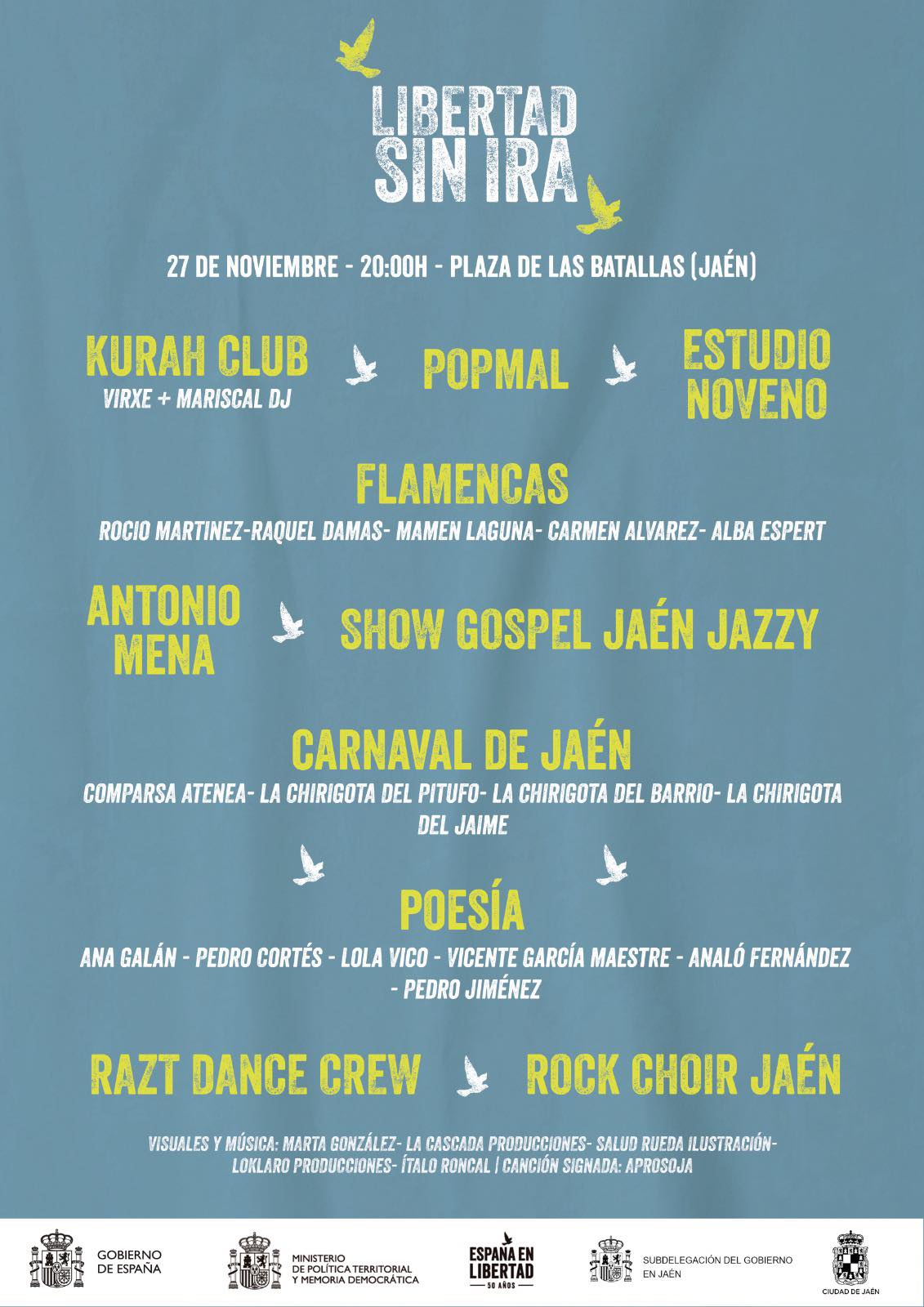 Cartel o imagen de Libertad Sin Ira · Flamencas