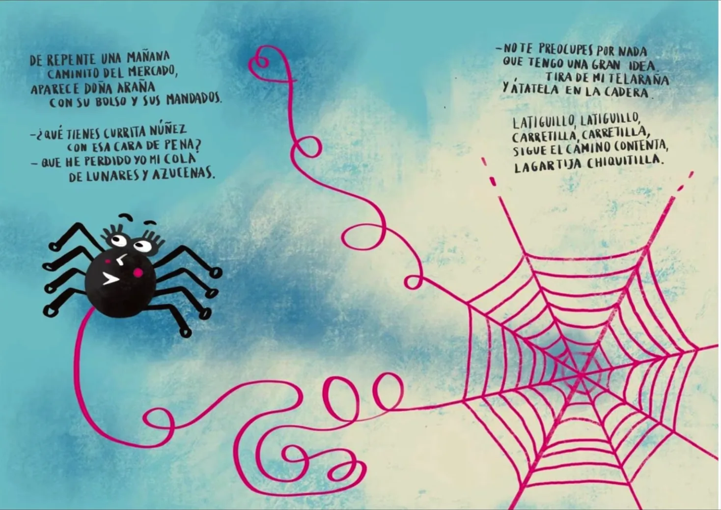 Ilustración de Tanguillo de Doña Araña